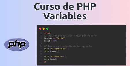 curso de php - variables
