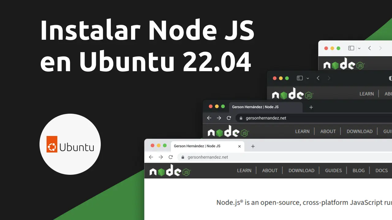 instalar node js en ubuntu 22.04