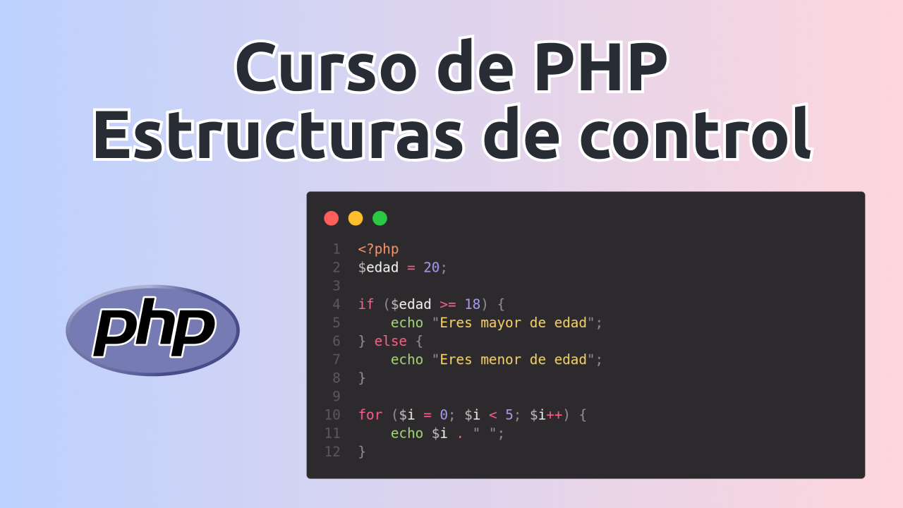 curso de php estructuras de control