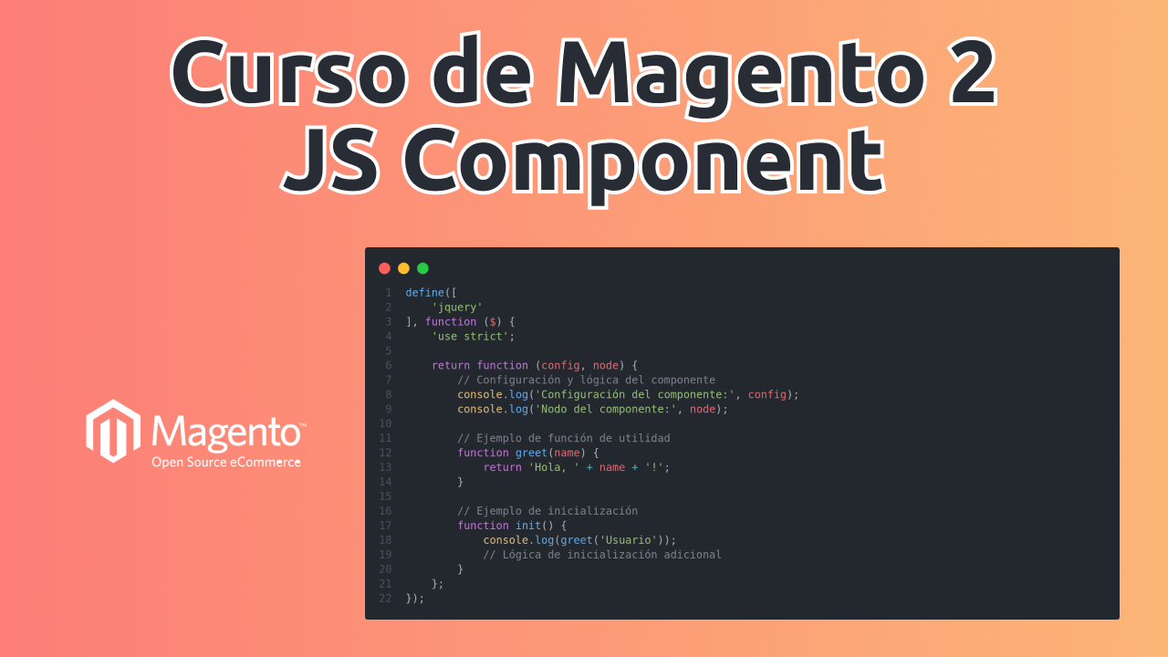 Curso de Magento 2 - JS Component