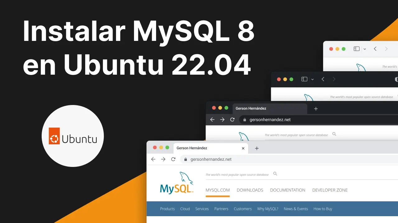 mysql 8 en ubuntu 22.04