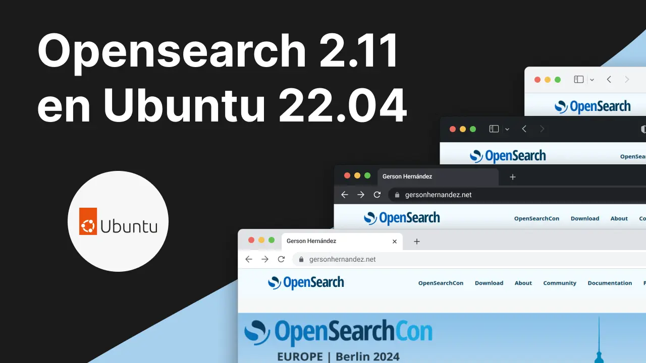 opensearch 2.11 en ubuntu 22.04
